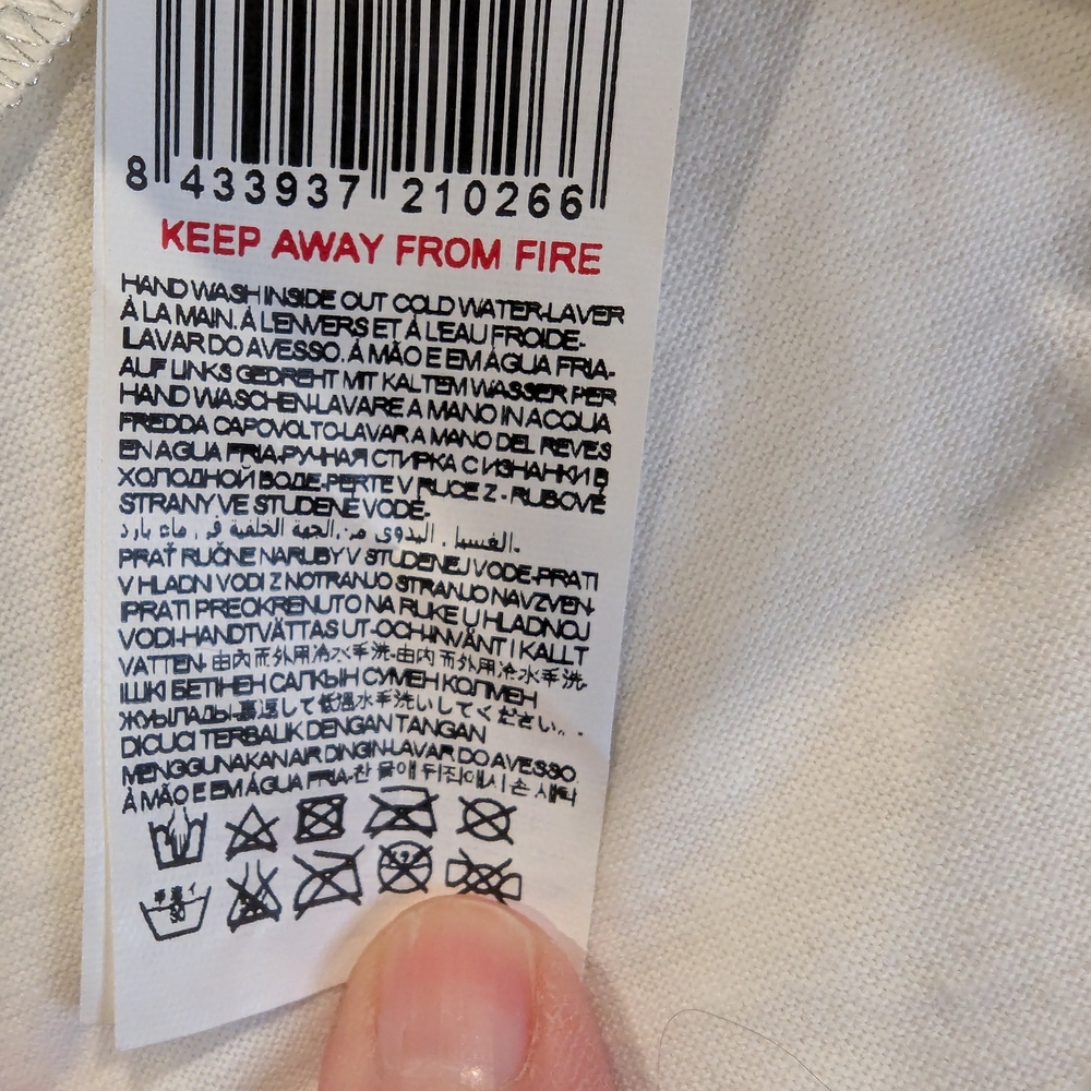Desigual Cotton Multilingual Label - Picture 10 of 11